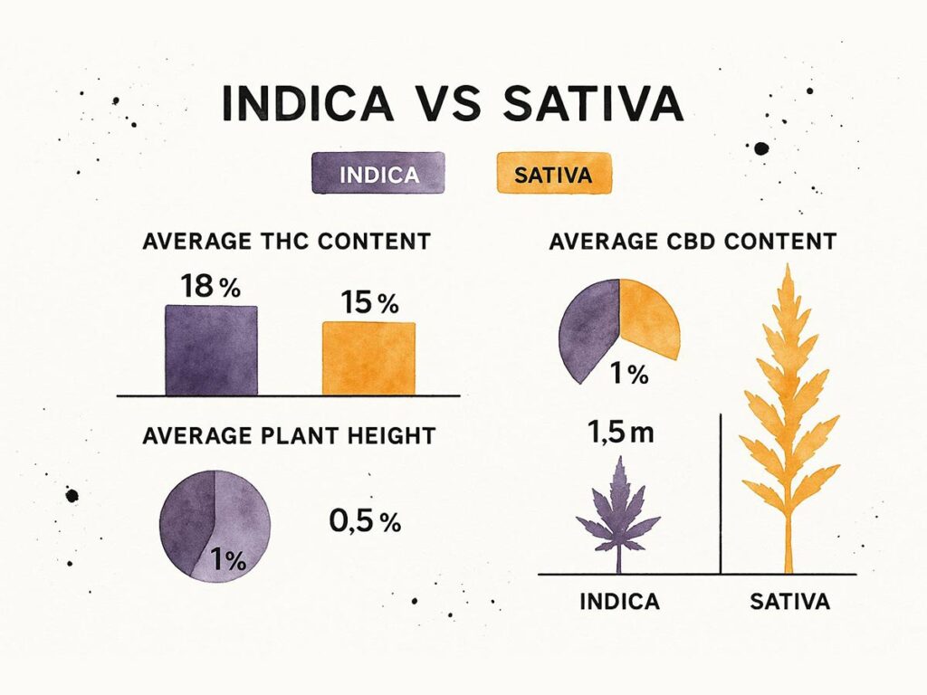 Indica vs Sativa