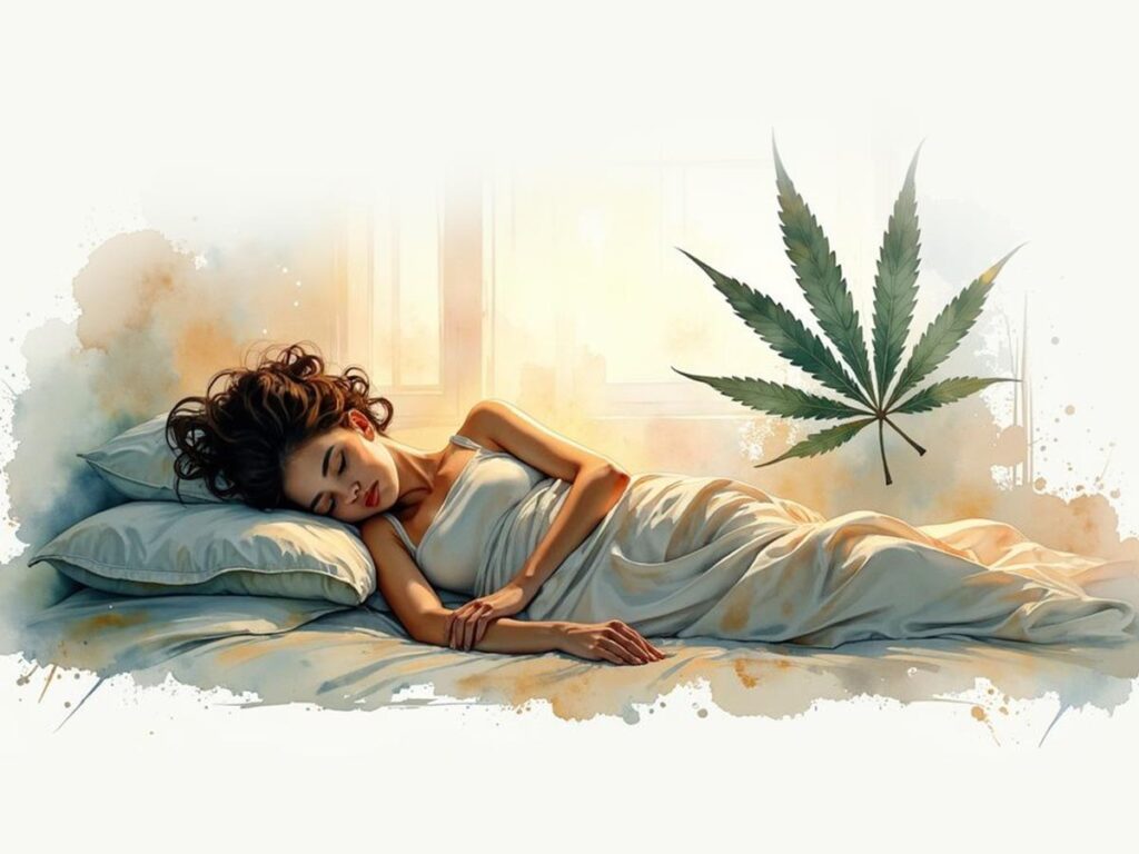 Why Indica Helps You Fall Asleep